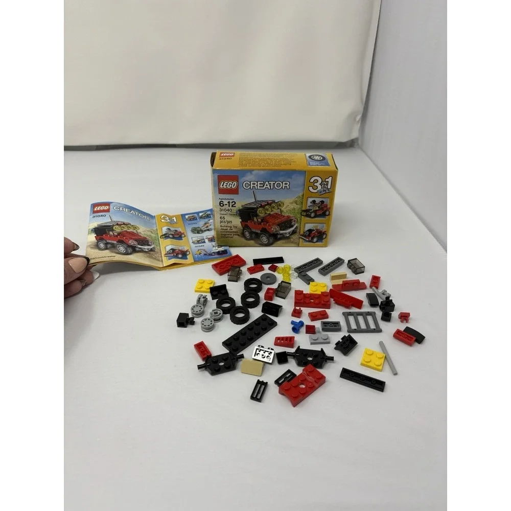 LEGO CREATOR 31040 Desert Racers 3 in 1 Vehicle Complete w/ Box & Manual, Used